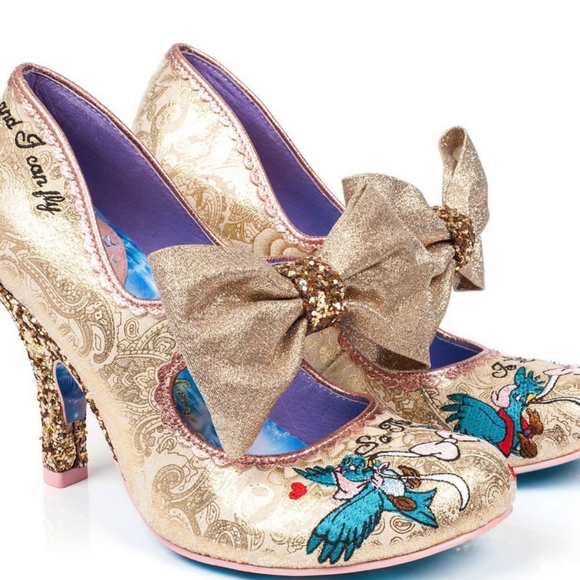 Rare Disney Cinderella  irregular choice shoes US 6 - Picture 3 of 16